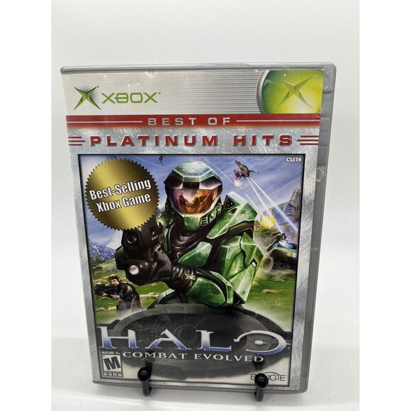 Halo: Combat Evolved (Microsoft Xbox, 2001) Complete w/ Manual CIB Tested - Picture 1 of 10